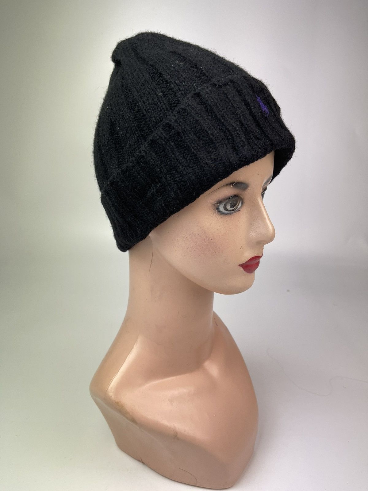 Polo Ralph Lauren Vintage Small Pony Ralph Lauren Beanie Hat Size ONE SIZE - 3 Thumbnail