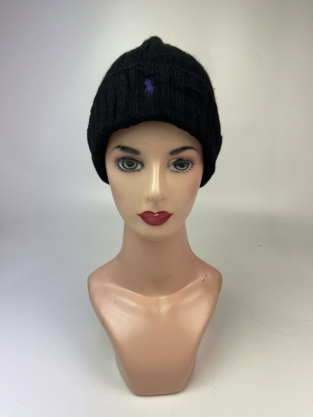 Polo Ralph Lauren Vintage Small Pony Ralph Lauren Beanie Hat Size ONE SIZE - 2 Thumbnail