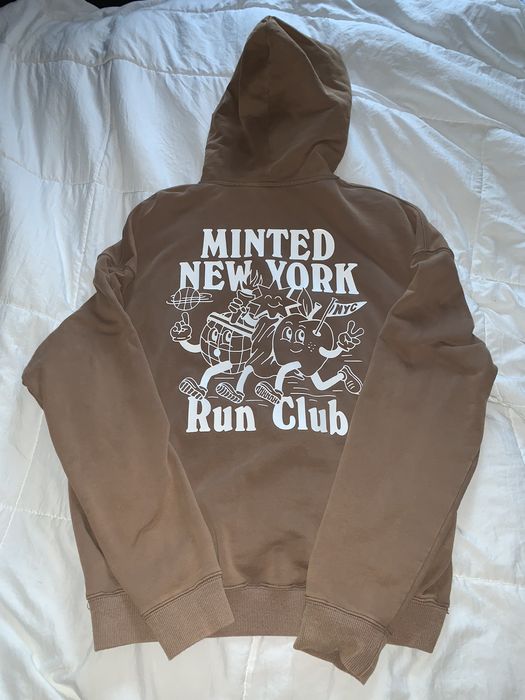Streetwear Minted New York run club hoodie Grailed