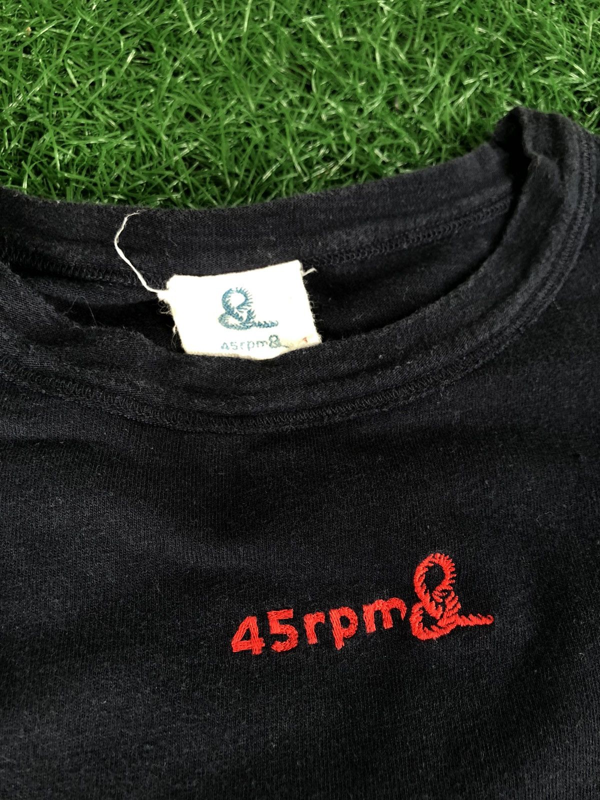 45rpm × Japanese Brand × Vintage Vintage 45 RPM embroidery logo tees Size US S / EU 44-46 / 1 - 6 Thumbnail