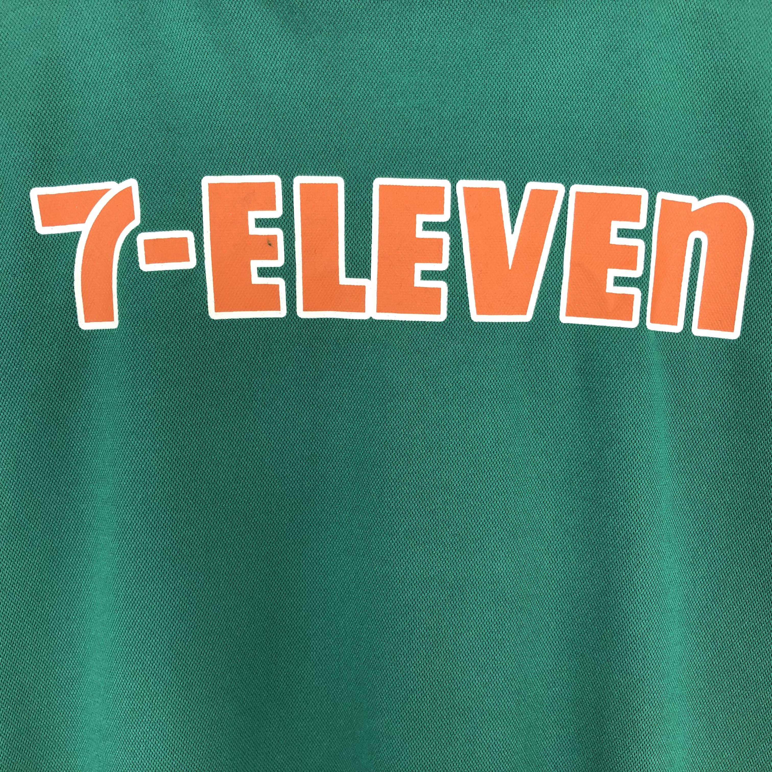 Uniform Wares Vintage 7 Eleven Big Logo Collar Workers Tshirt Size US S / EU 44-46 / 1 - 4 Thumbnail