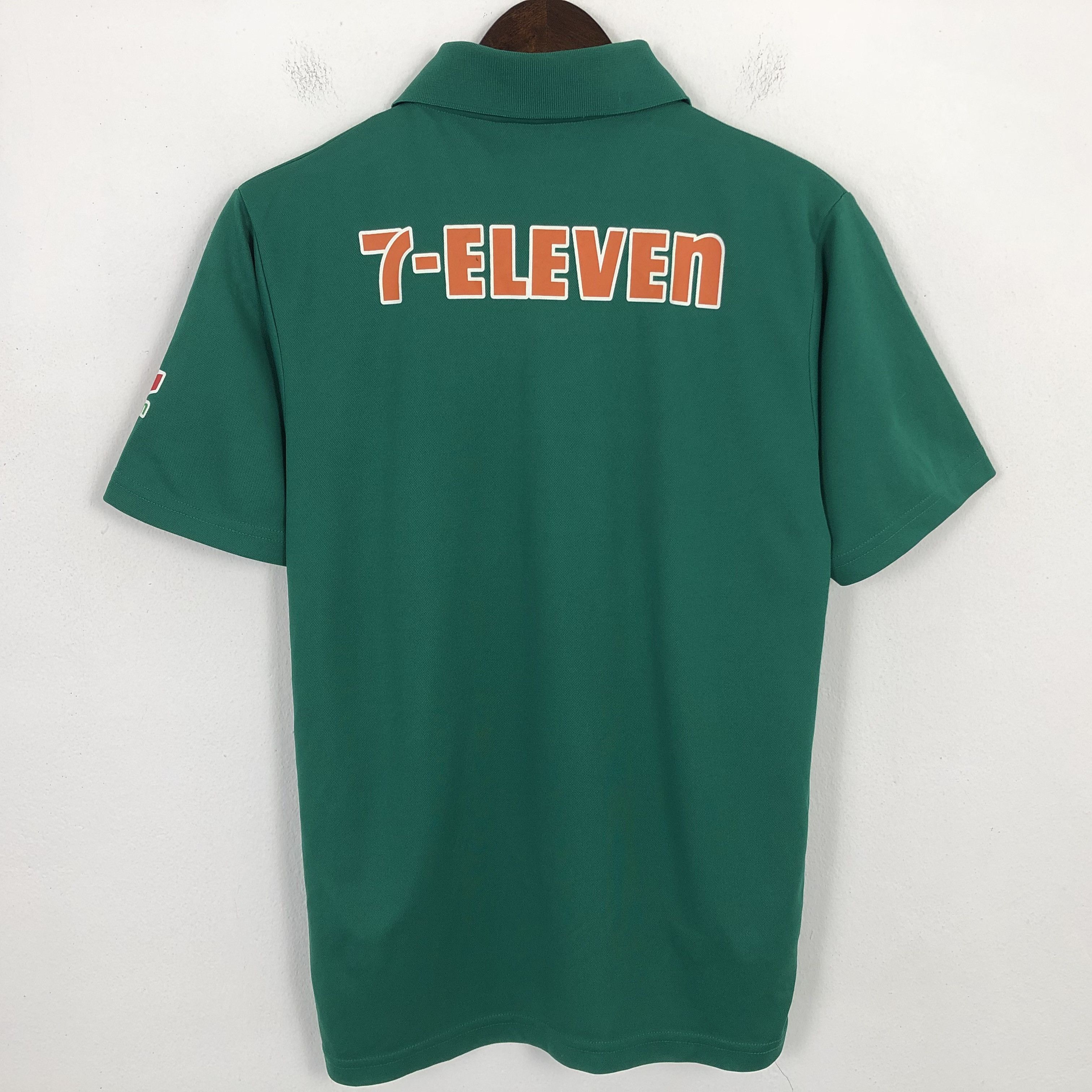 Uniform Wares Vintage 7 Eleven Big Logo Collar Workers Tshirt Size US S / EU 44-46 / 1 - 3 Thumbnail