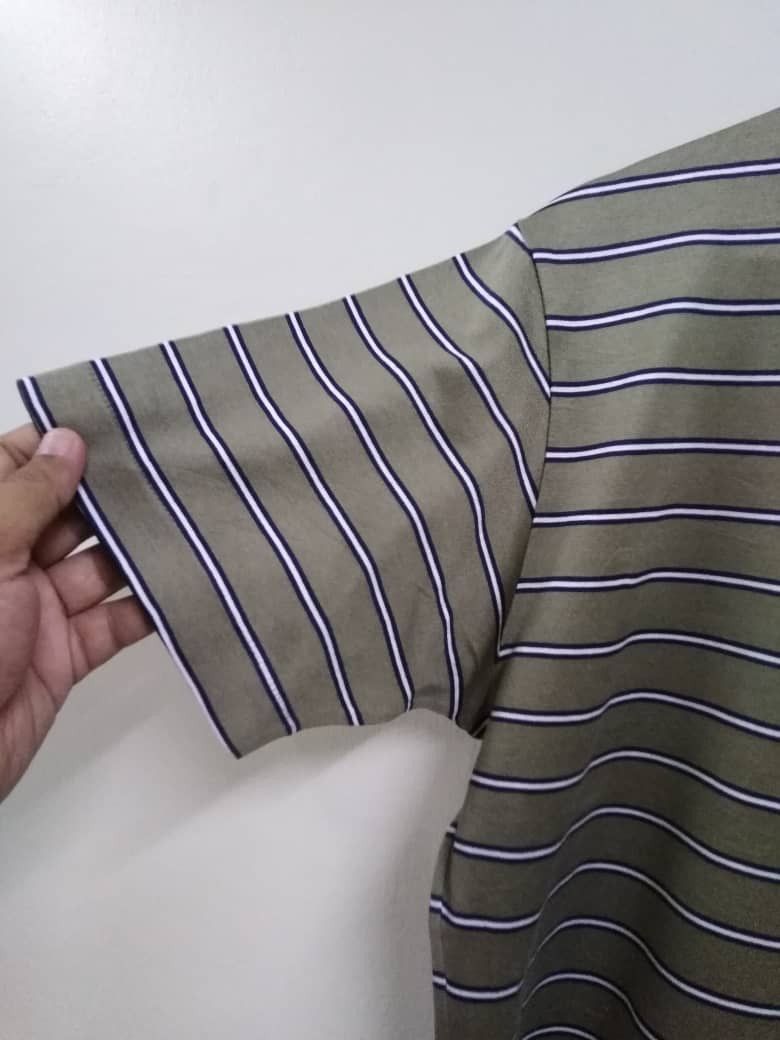Celine Celine Paris Striped Polos Shirt Size US M / EU 48-50 / 2 - 12 Thumbnail