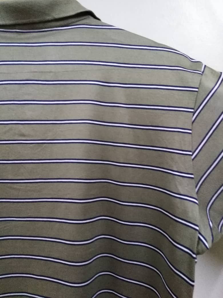 Celine Celine Paris Striped Polos Shirt Size US M / EU 48-50 / 2 - 7 Thumbnail