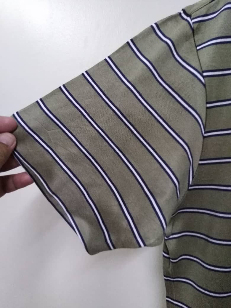 Celine Celine Paris Striped Polos Shirt Size US M / EU 48-50 / 2 - 14 Thumbnail