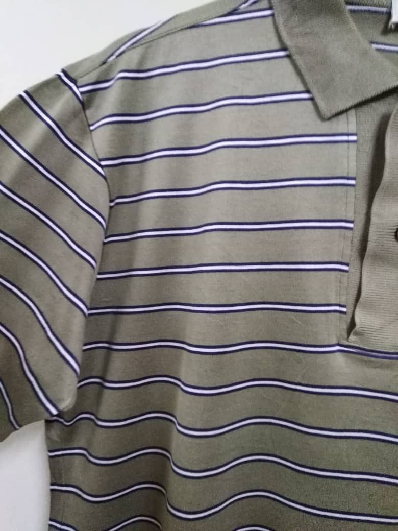 Celine Celine Paris Striped Polos Shirt Size US M / EU 48-50 / 2 - 4 Thumbnail