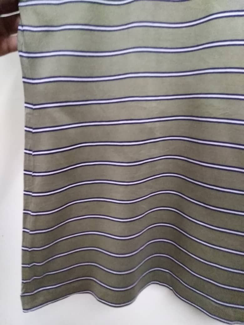 Celine Celine Paris Striped Polos Shirt Size US M / EU 48-50 / 2 - 9 Thumbnail