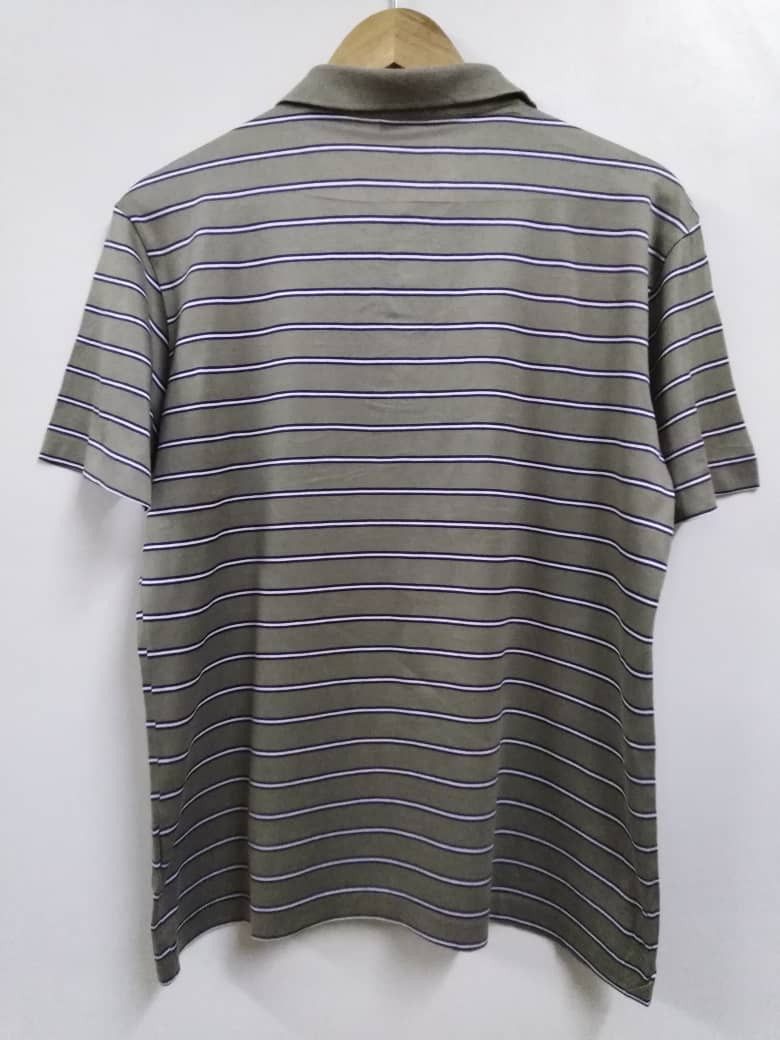Celine Celine Paris Striped Polos Shirt Size US M / EU 48-50 / 2 - 2 Thumbnail