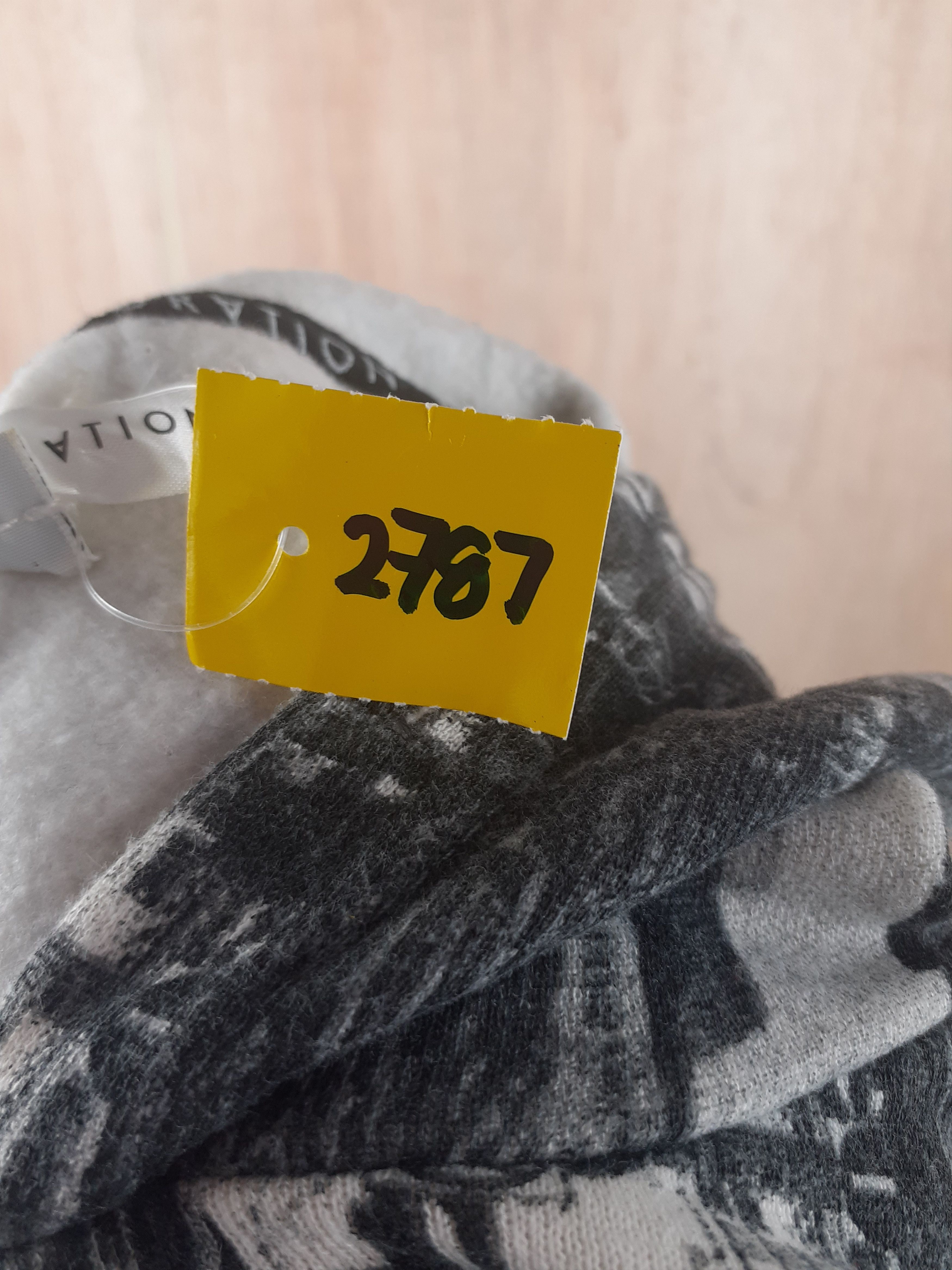 Japanese Brand × Restoration Restoration gray full print hoodie sweater #2787 Size US L / EU 52-54 / 3 - 15 Thumbnail