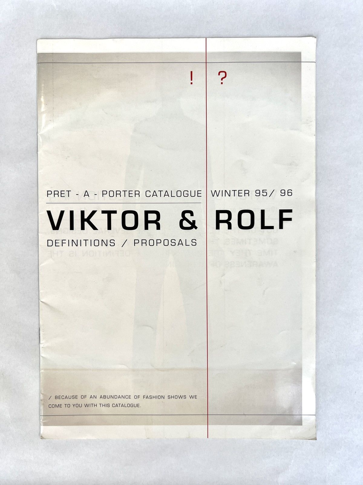 Viktor & Rolf N°E Magazines - Viktor & Rolf | Grailed