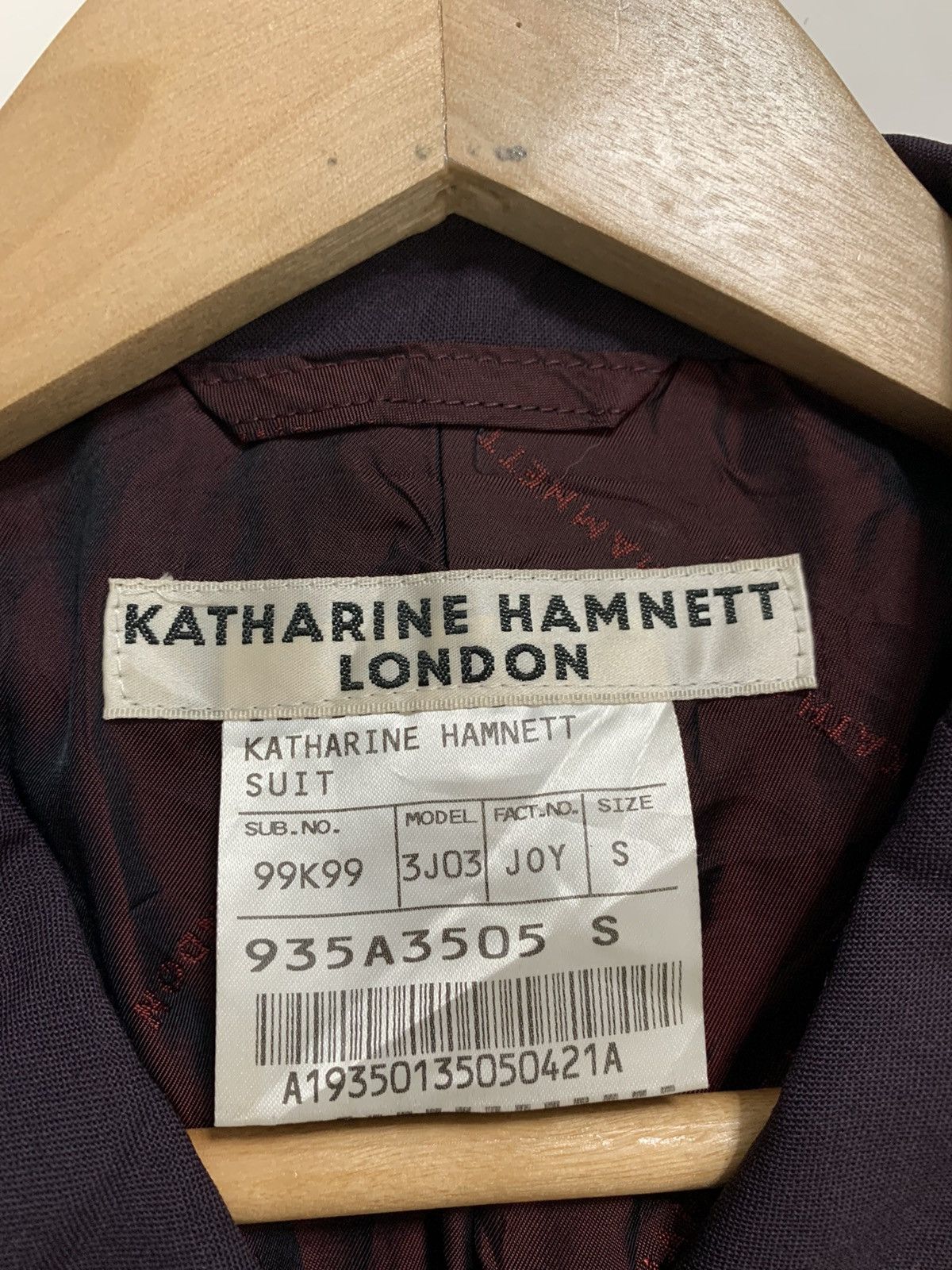 Katharine Hamnett London Katherine Hamnett London Blazer Jacket Size US S / EU 44-46 / 1 - 5 Thumbnail