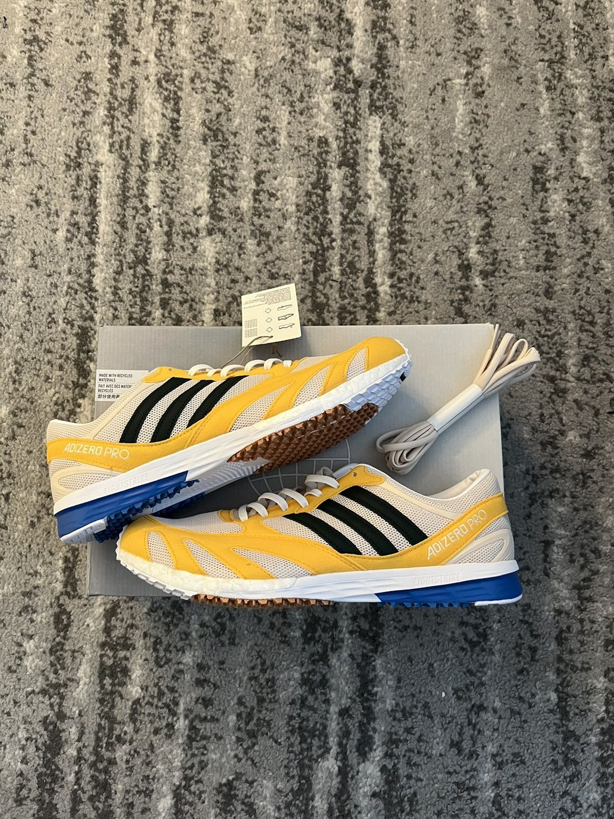 Adidas × Noah Adidas Lab Race x Noah NY Yellow | Grailed