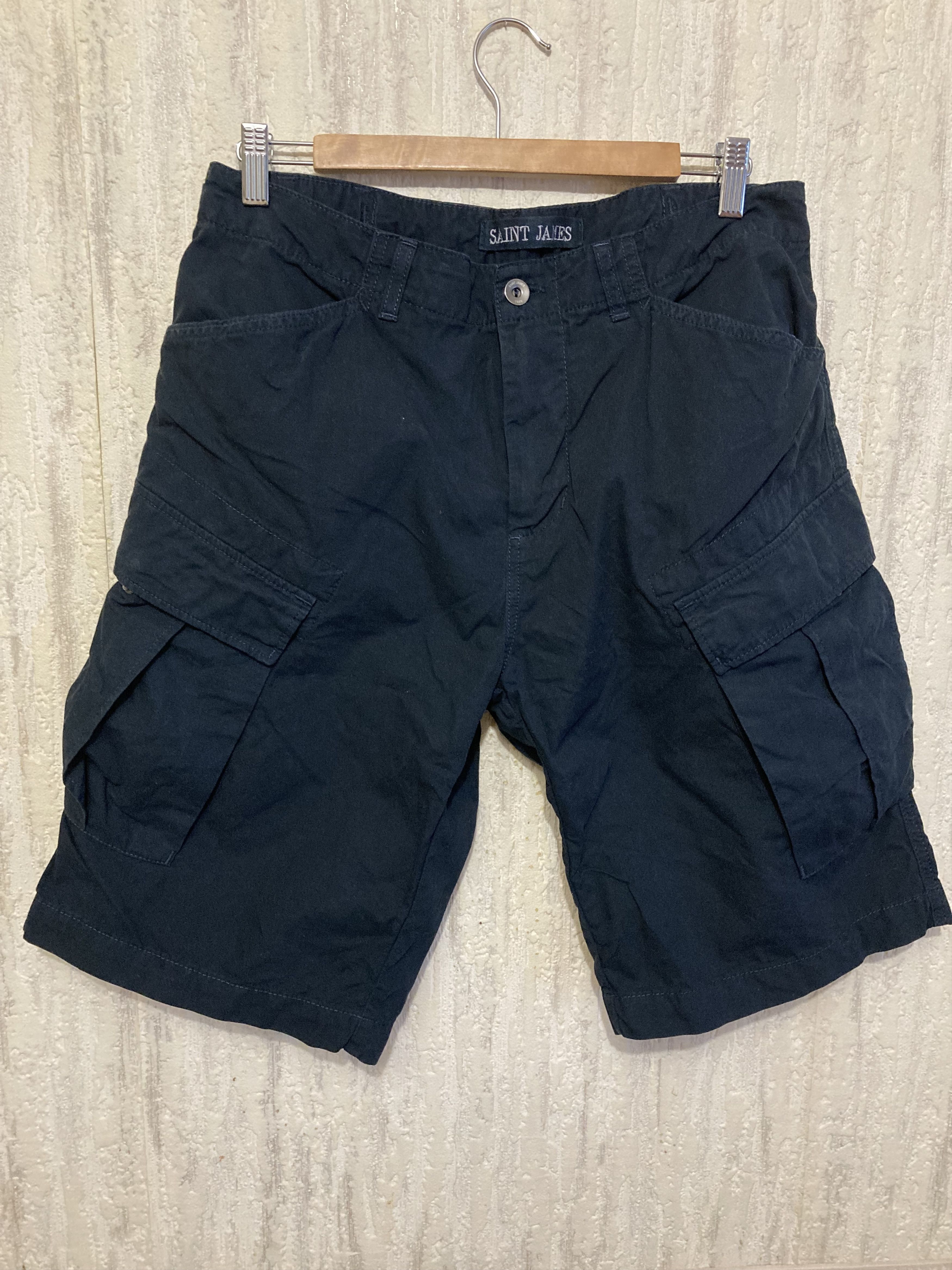 Saint James × Vintage Authentic Saint James France Sailing Cargo Shorts Size US 32 / EU 48 - 1 Thumbnail