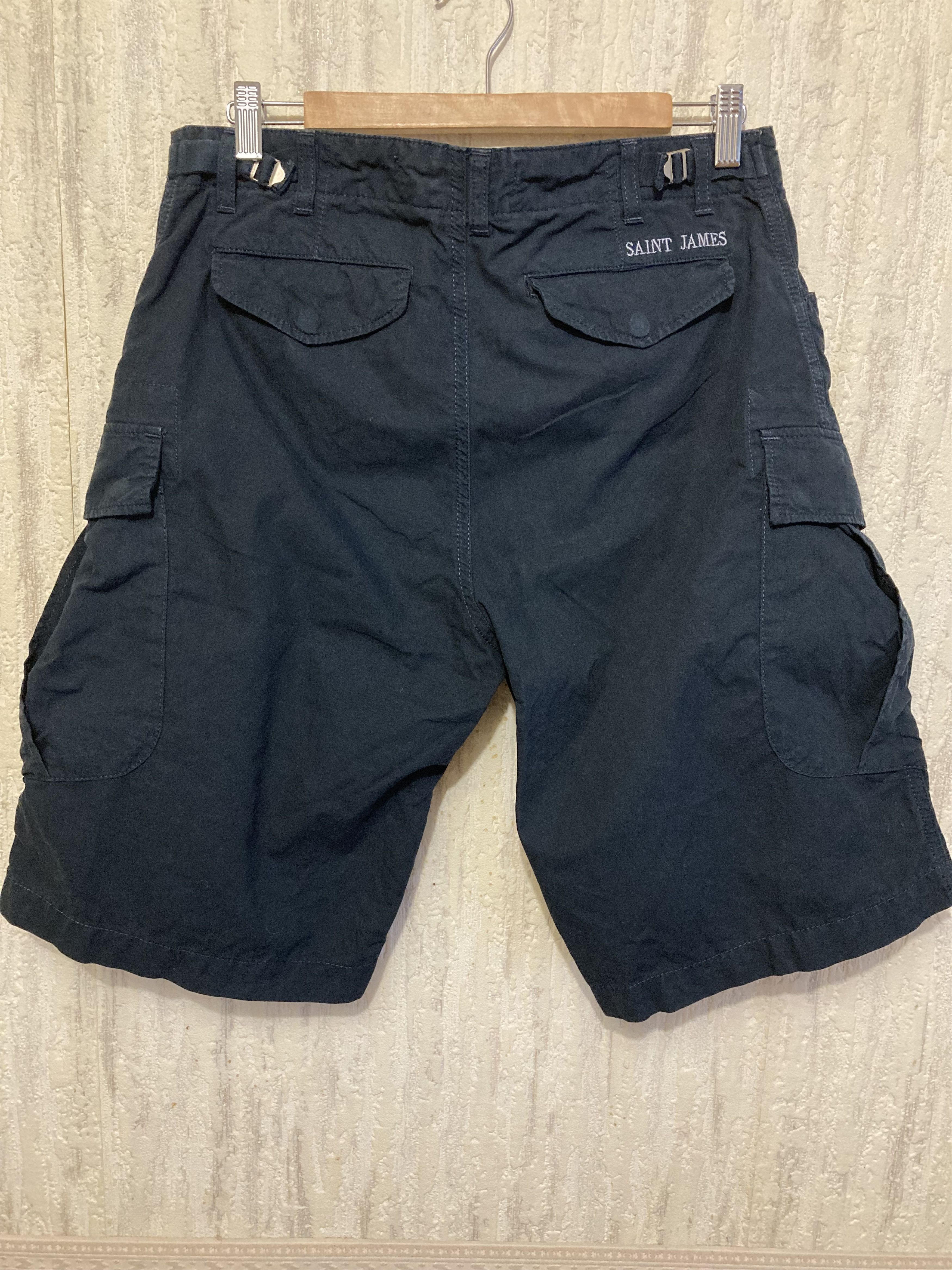 Saint James × Vintage Authentic Saint James France Sailing Cargo Shorts Size US 32 / EU 48 - 2 Thumbnail