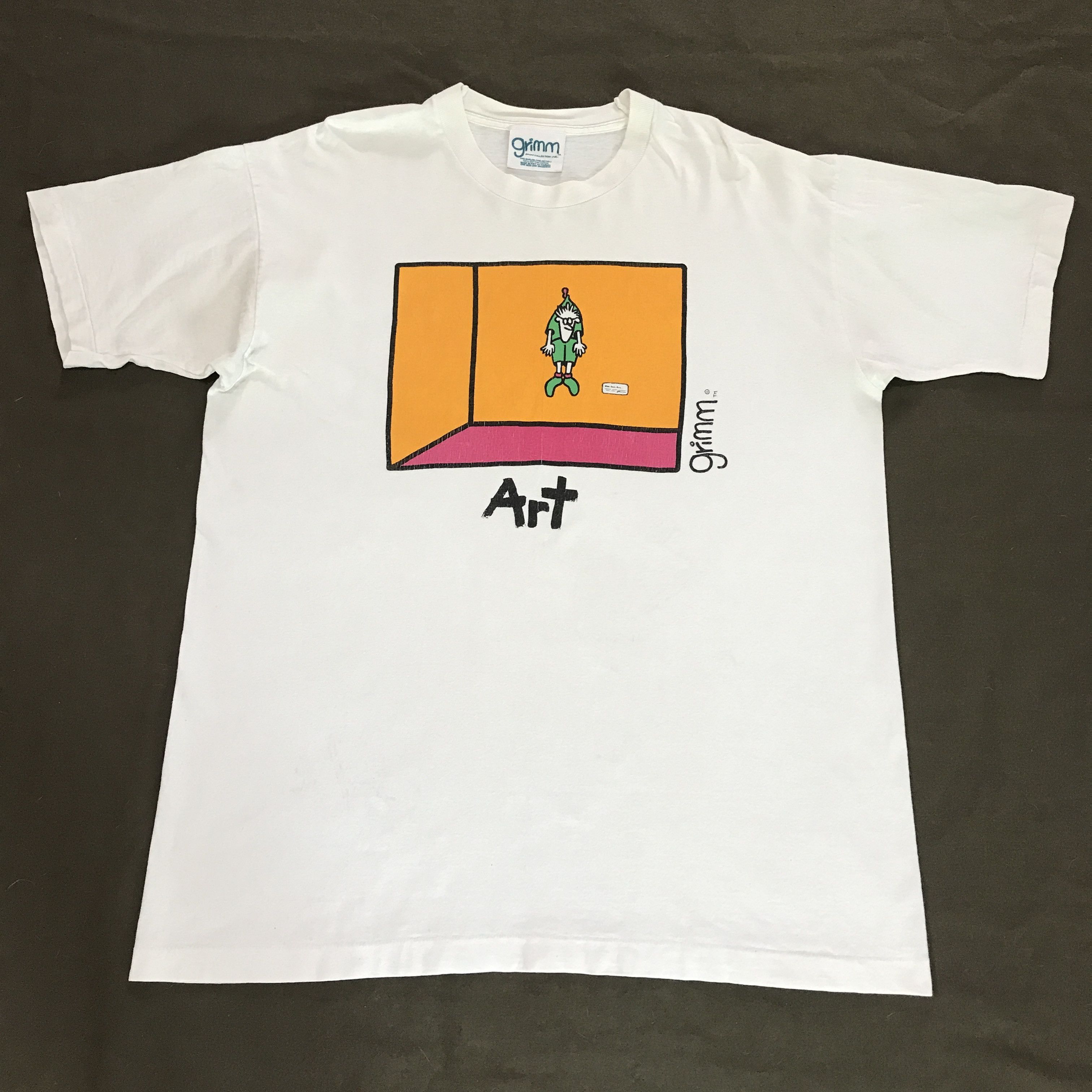 Vintage Vintage 90s Ileana Grimm Pop art graphicstreetwear humor Tee Size US XL / EU 56 / 4 - 2 Thumbnail