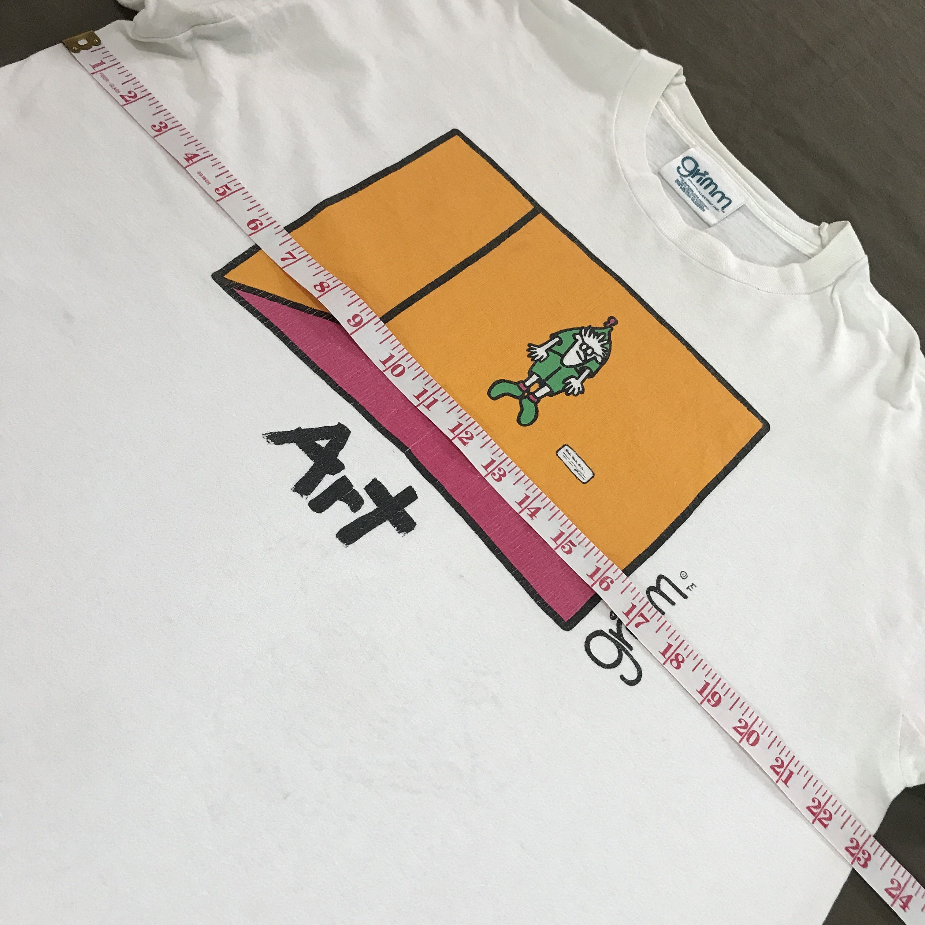 Vintage Vintage 90s Ileana Grimm Pop art graphicstreetwear humor Tee Size US XL / EU 56 / 4 - 9 Thumbnail