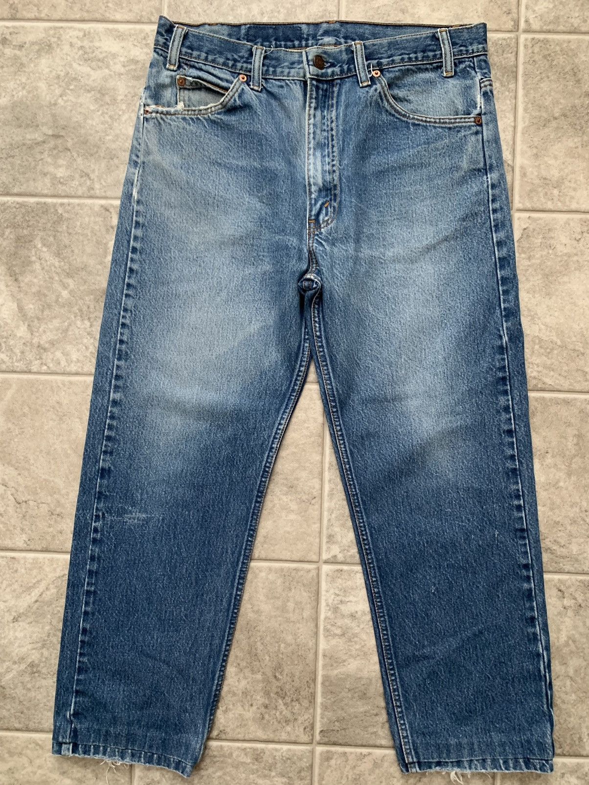 Levi's Vintage 505 Orange Tab Levi’s Size US 34 / EU 50 - 2 Thumbnail