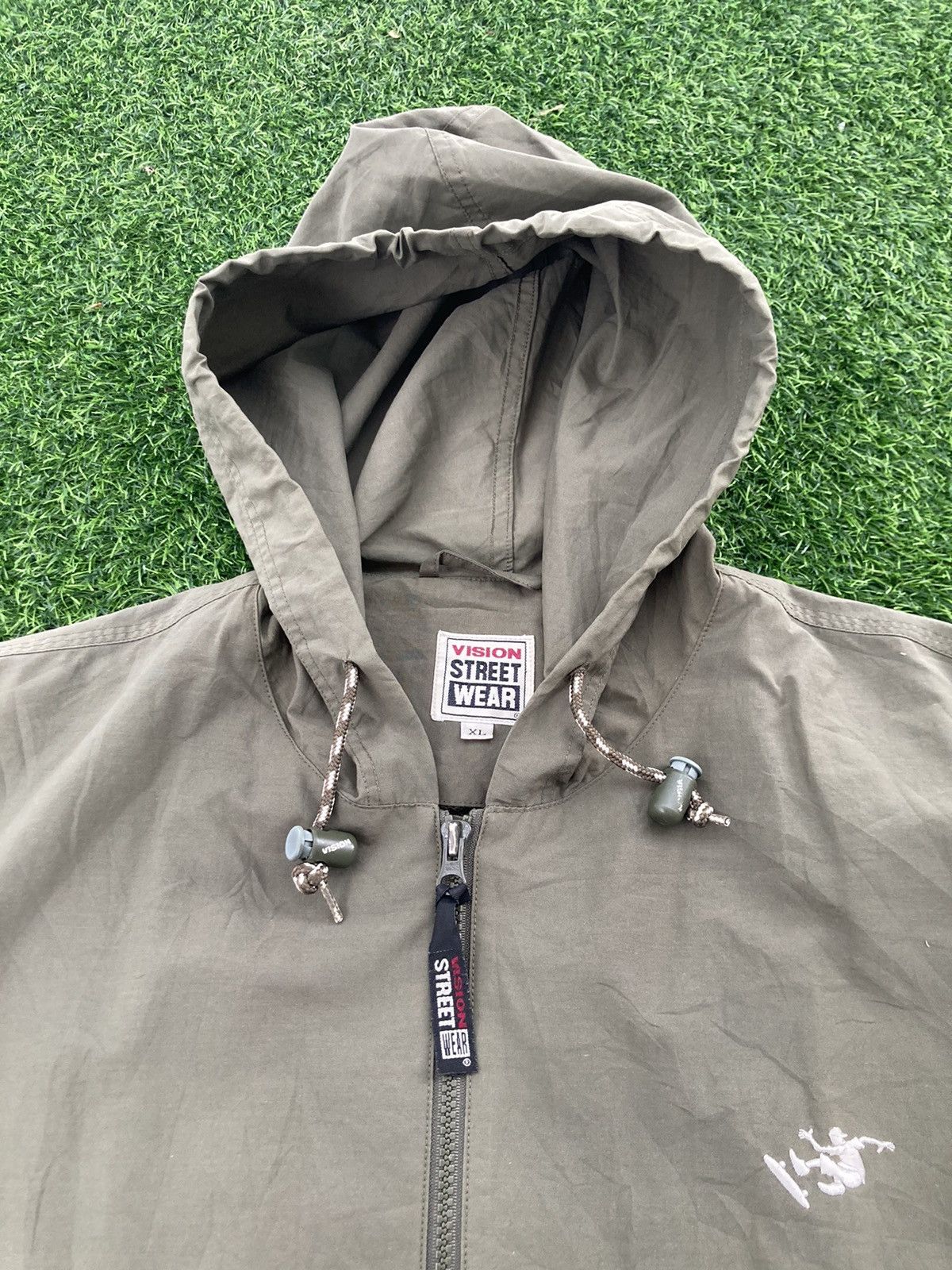 Vision Streetwear DISTRESSED VISSION STREETWEAR HOODIE JACKET Size US XL / EU 56 / 4 - 6 Thumbnail