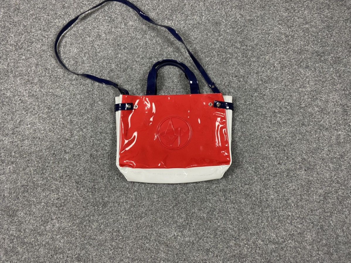 Giorgio Armani Armani Jeans glossy bag Size ONE SIZE - 2 Thumbnail