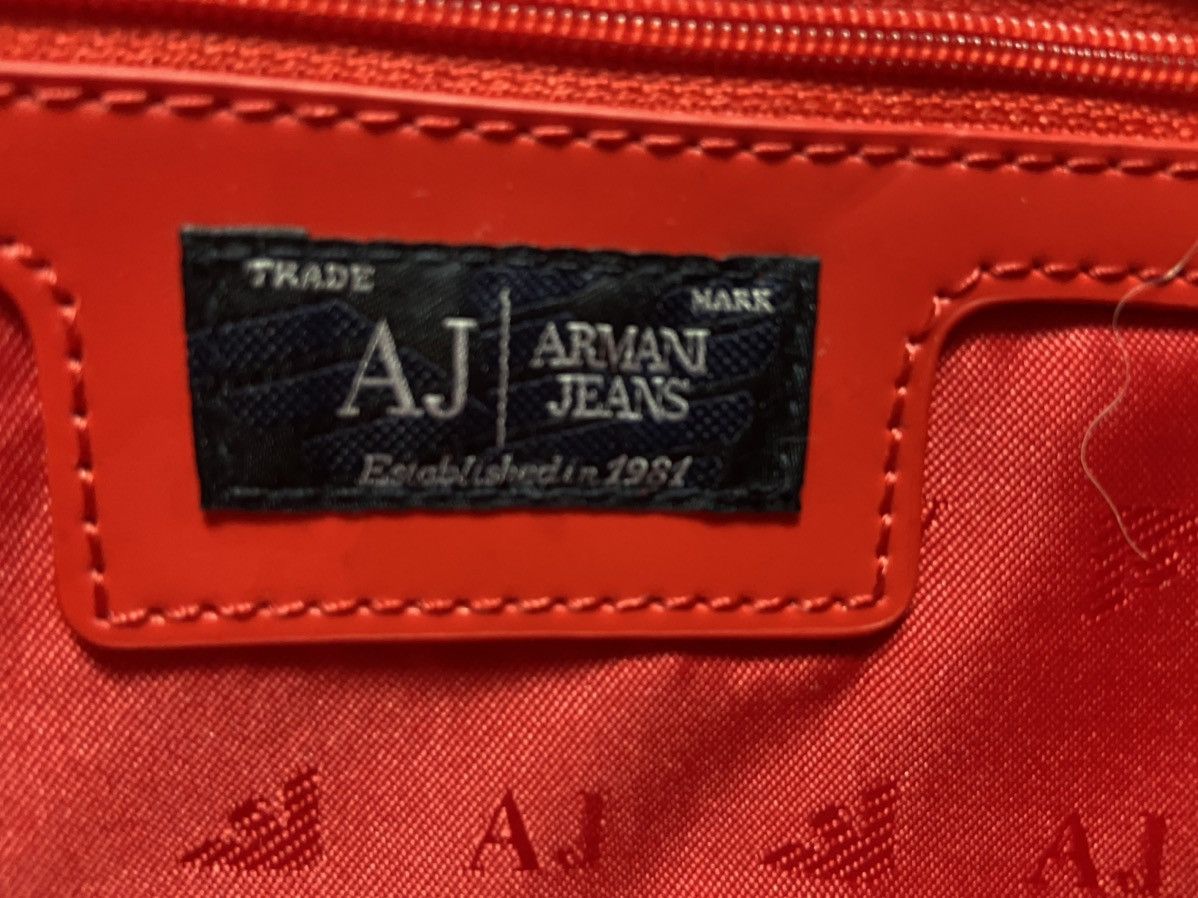 Giorgio Armani Armani Jeans glossy bag Size ONE SIZE - 18 Thumbnail