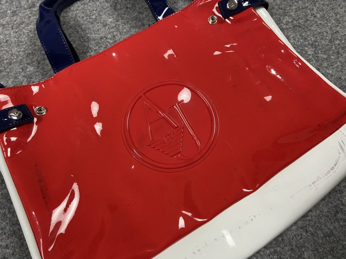 Giorgio Armani Armani Jeans glossy bag Size ONE SIZE - 4 Thumbnail