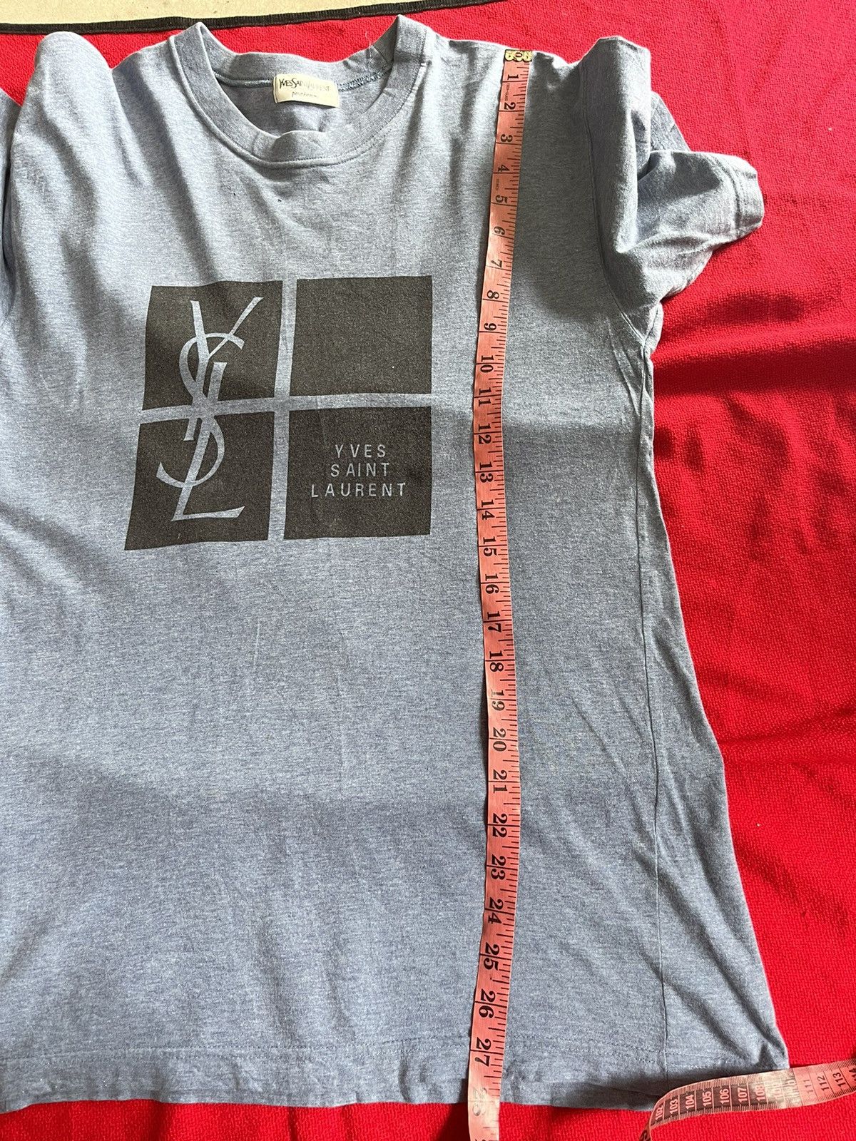 Yves Saint Laurent YVES SAINT LAURENT POUR HOMME TEE Size US M / EU 48-50 / 2 - 11 Thumbnail
