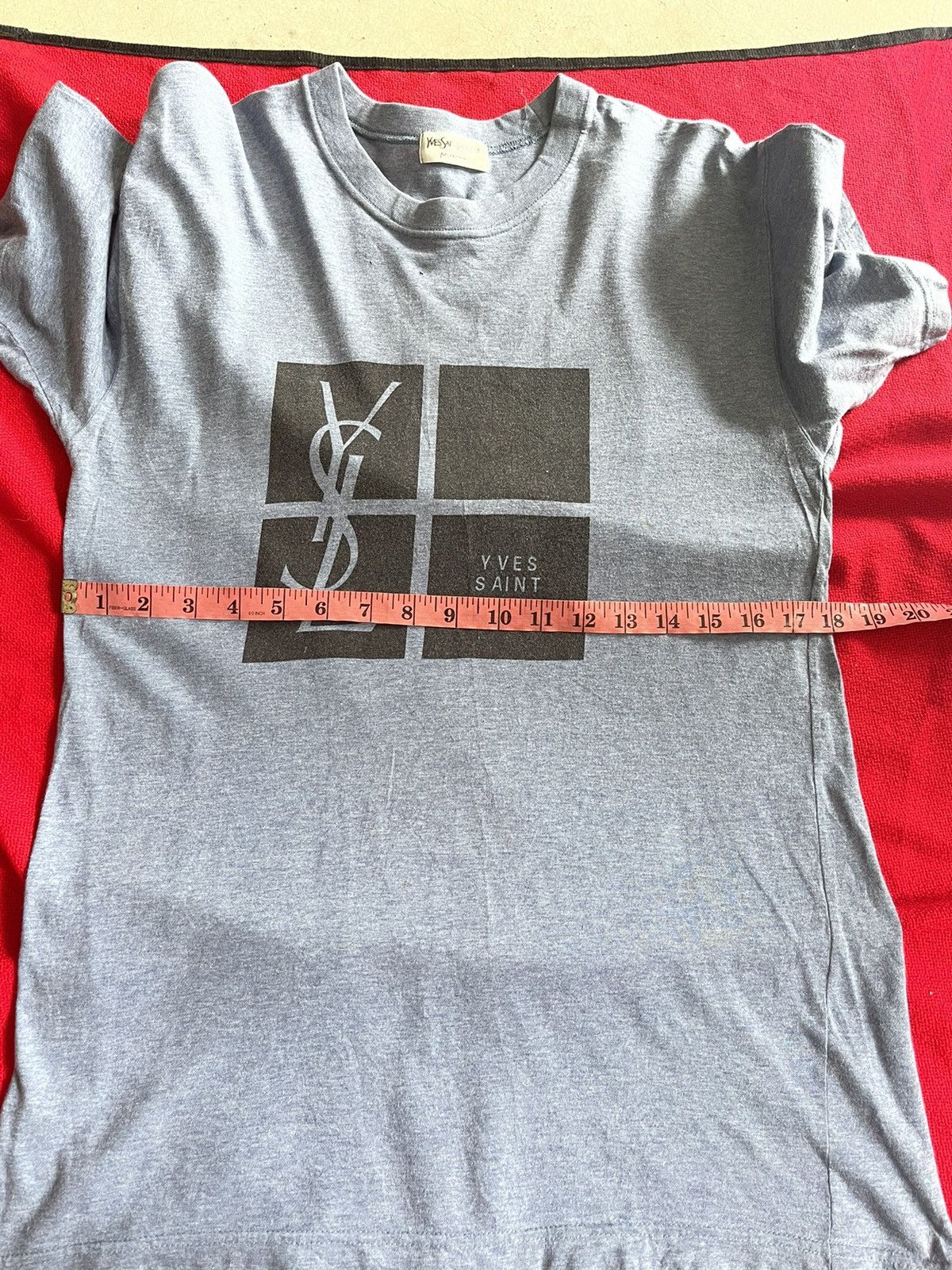 Yves Saint Laurent YVES SAINT LAURENT POUR HOMME TEE Size US M / EU 48-50 / 2 - 10 Thumbnail