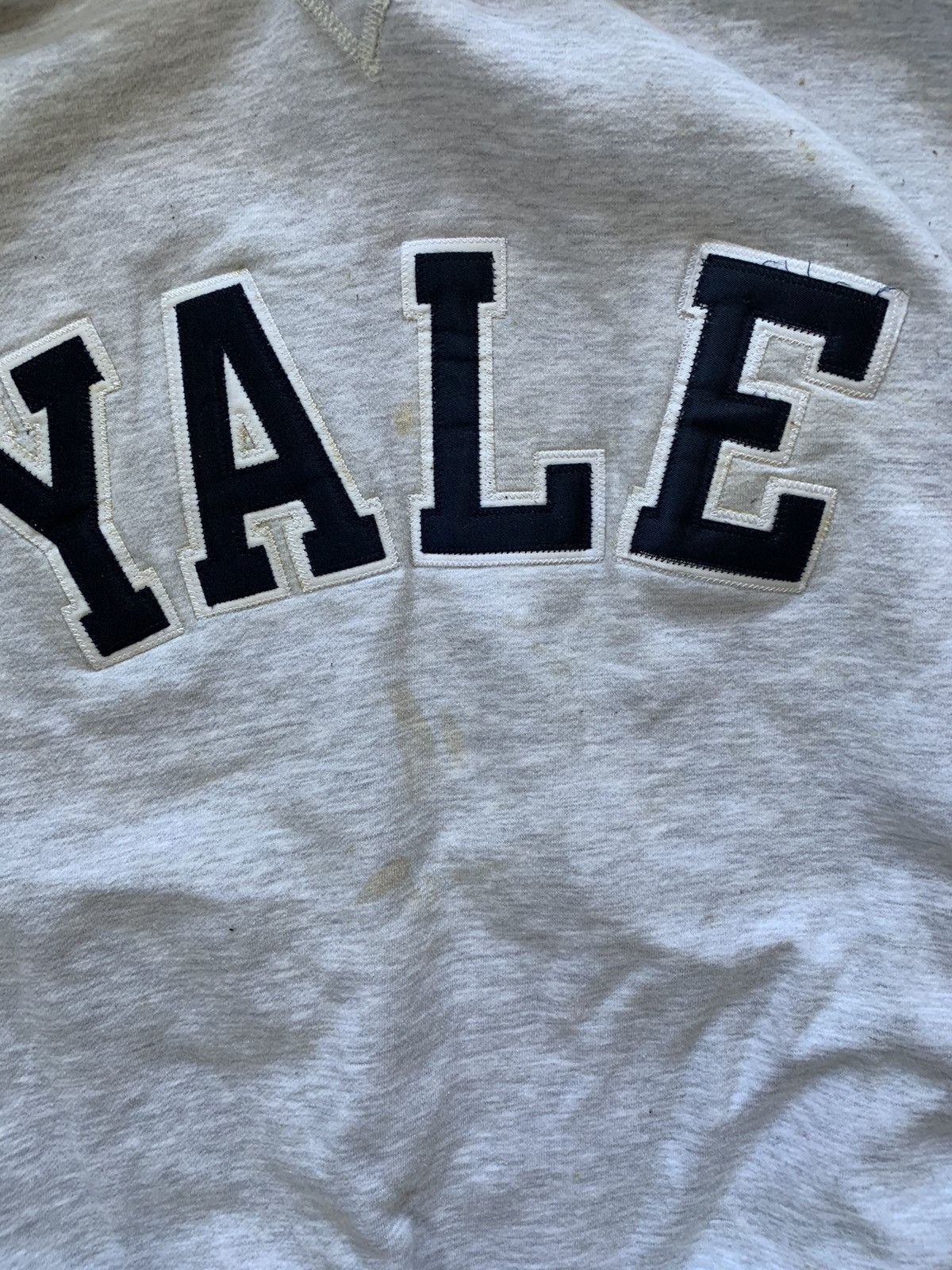 Vision Streetwear Vintage 90s Yale College University Hoodie 24x25 Boxy Size US L / EU 52-54 / 3 - 2 Thumbnail