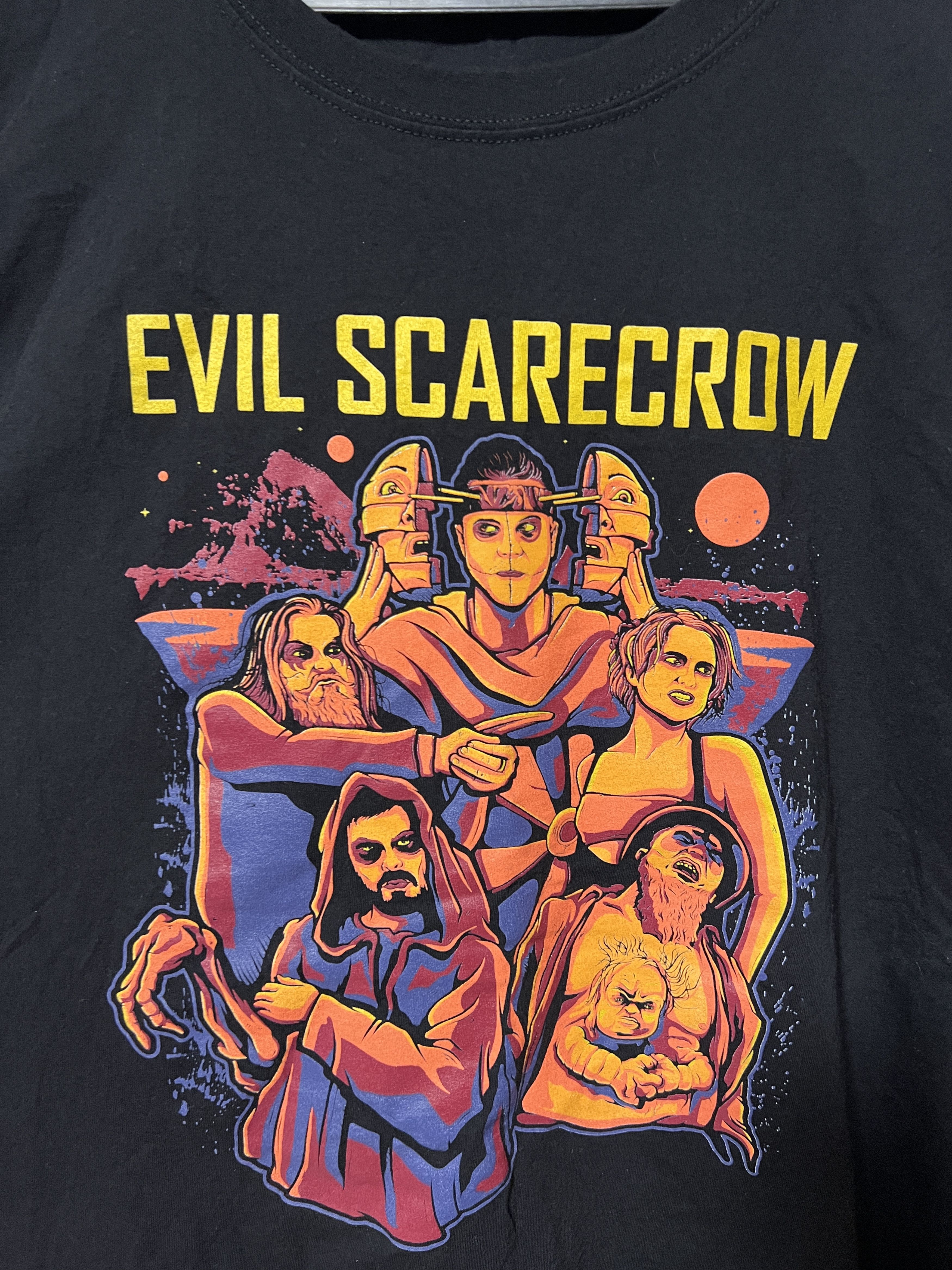 Band Tees Vintage 2000s Evil Scarecrow Rock Band T-shirt Size US XXL / EU 58 / 5 - 4 Thumbnail