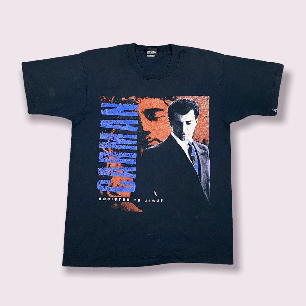 Made In Usa × Vintage Vintage 90s Carman Addicted To Jesus Tour T-Shirt |  Grailed