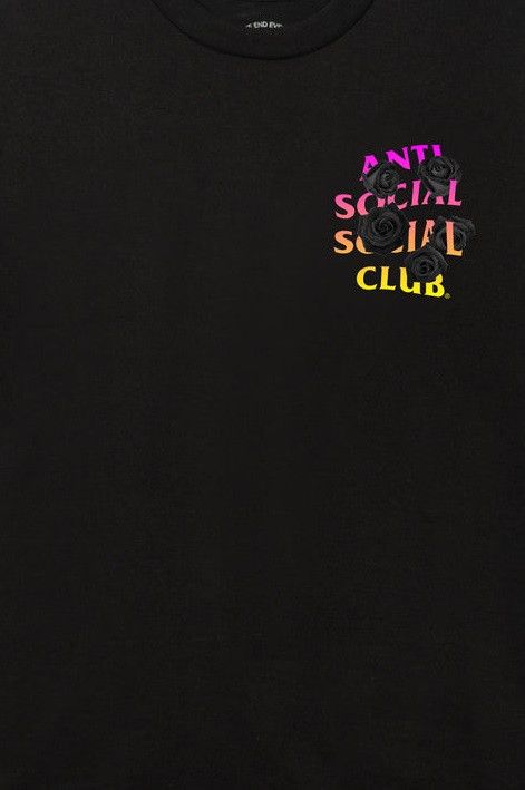 Anti Social Social Club DS ASSC In The Lead Black Tee bat emoji BAPE KITH FOG FTP Size US S / EU 44-46 / 1 - 3 Thumbnail
