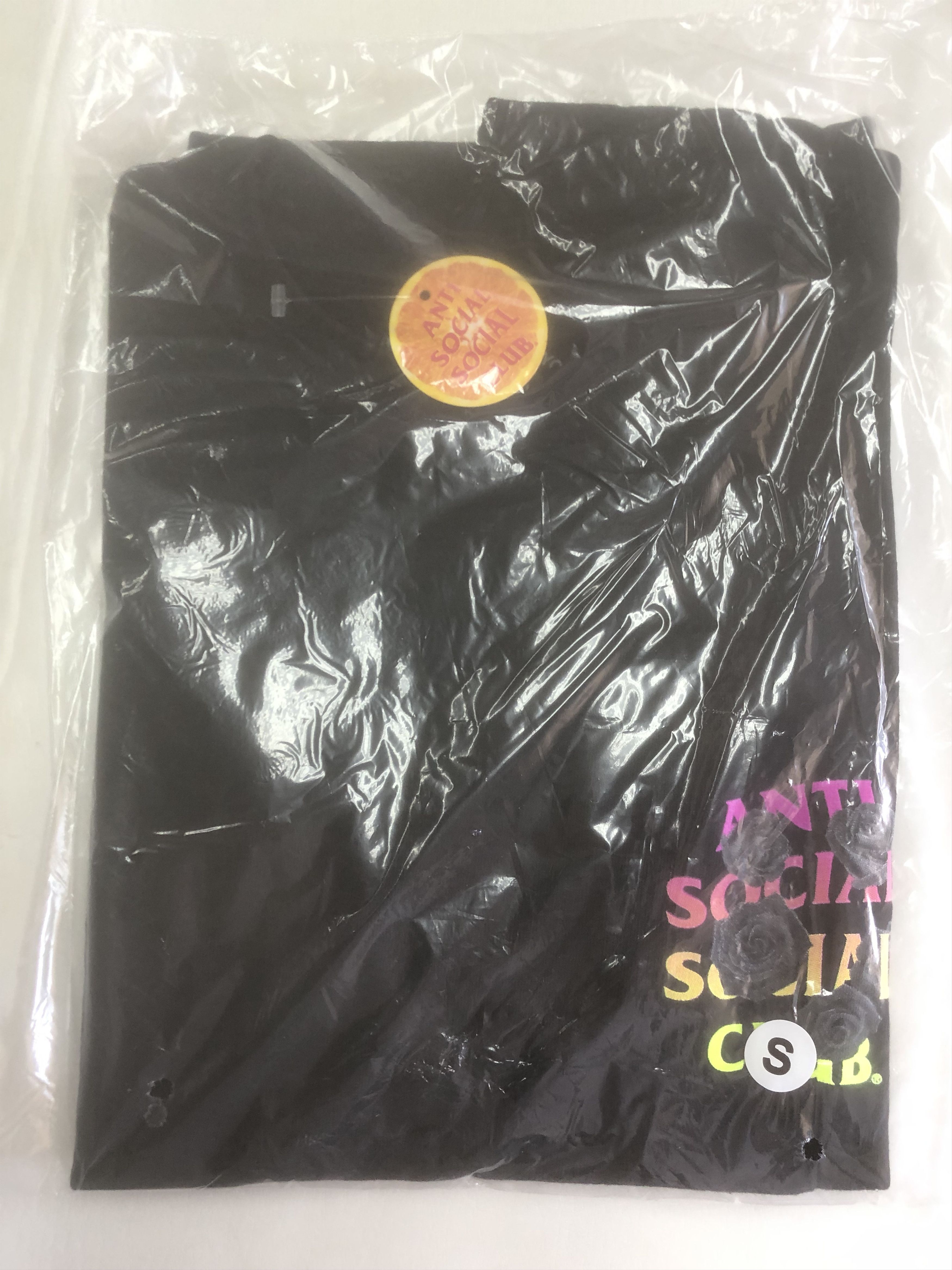 Anti Social Social Club DS ASSC In The Lead Black Tee bat emoji BAPE KITH FOG FTP Size US S / EU 44-46 / 1 - 1 Thumbnail