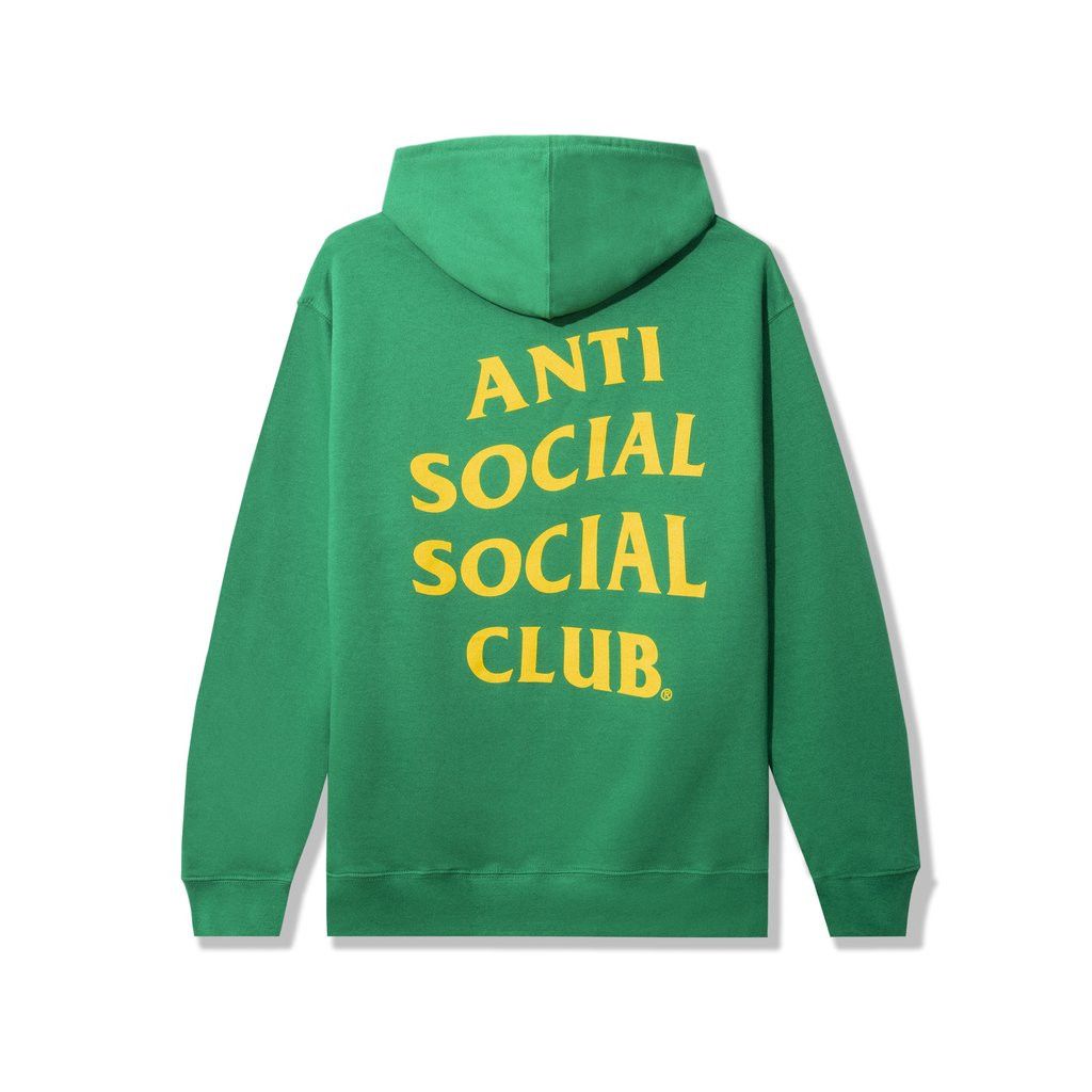 DS Yellow Stressed and Depressed S&D By ASSC Green Hoodie