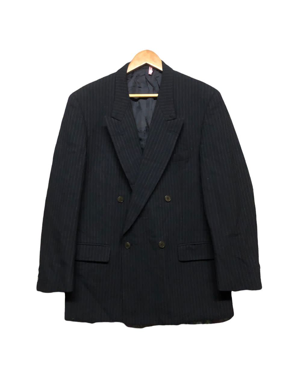 Vintage × Yves Saint Laurent Vtg🔥YvesSaintLaurent Pour Homme Double Breasted Blazers Size 40L - 1 Thumbnail