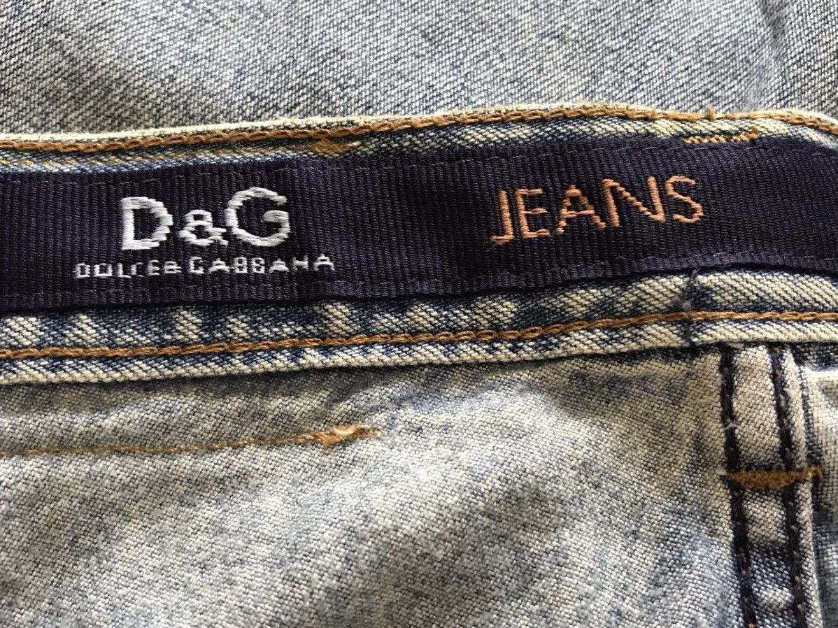 Dolce & Gabbana × Kapital Dolce & Gabbana Ittierre Inspired Kapital Distressed Jeans Size US 32 / EU 48 - 3 Thumbnail