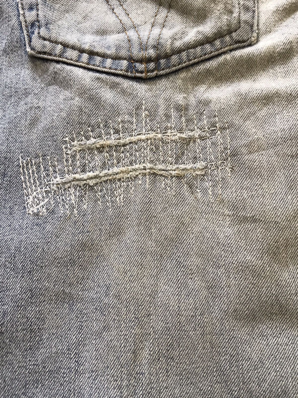Dolce & Gabbana × Kapital Dolce & Gabbana Ittierre Inspired Kapital Distressed Jeans Size US 32 / EU 48 - 24 Thumbnail