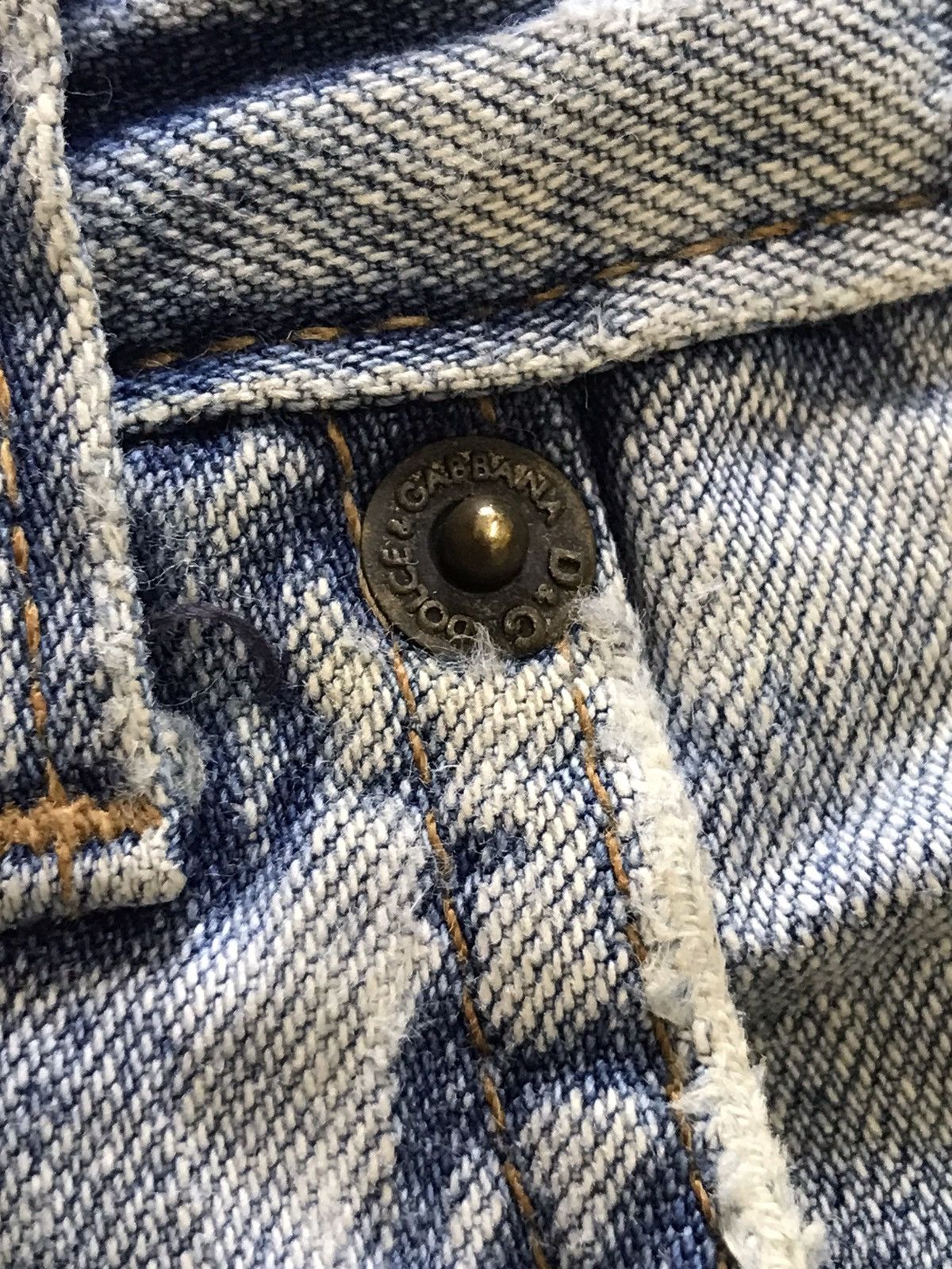 Dolce & Gabbana × Kapital Dolce & Gabbana Ittierre Inspired Kapital Distressed Jeans Size US 32 / EU 48 - 8 Thumbnail