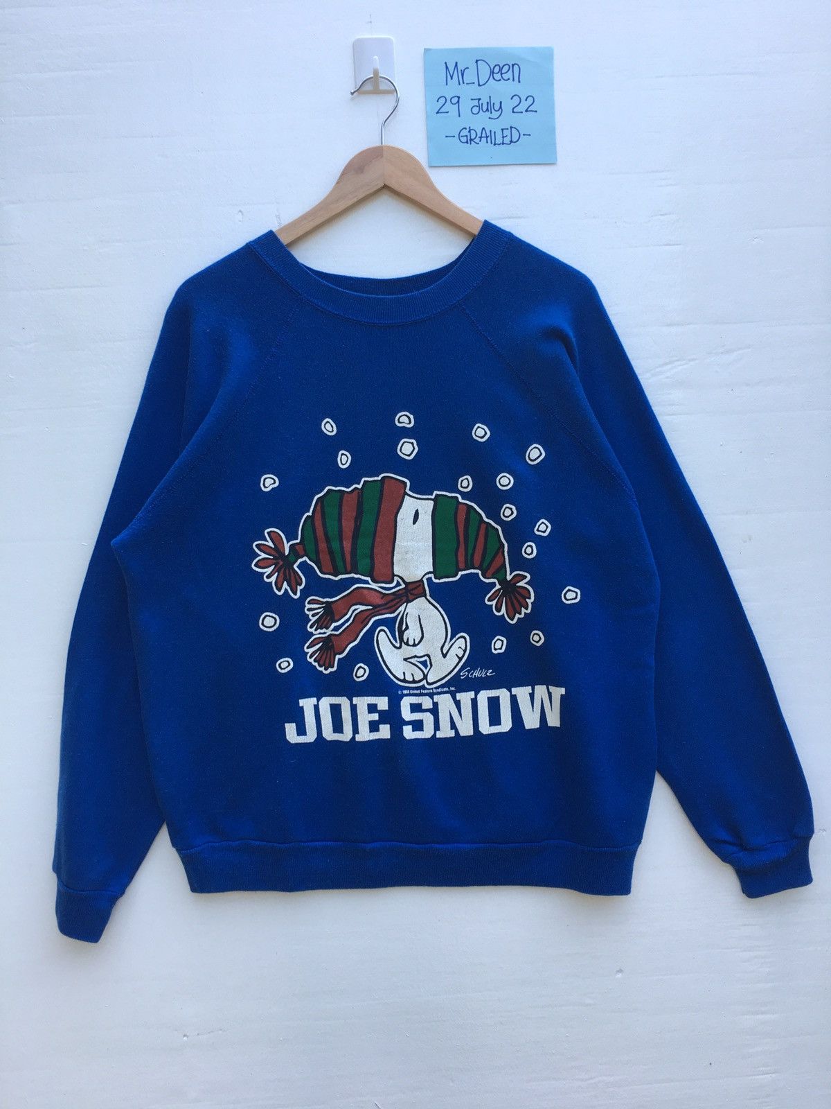 Cartoon Network Vintage Peanut Snoopy Christmas Sweater Size US M / EU 48-50 / 2 - 2 Thumbnail