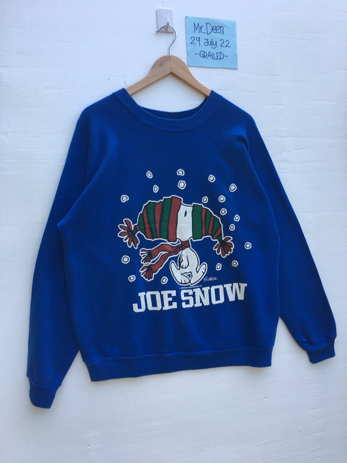 Cartoon Network Vintage Peanut Snoopy Christmas Sweater Size US M / EU 48-50 / 2 - 3 Thumbnail