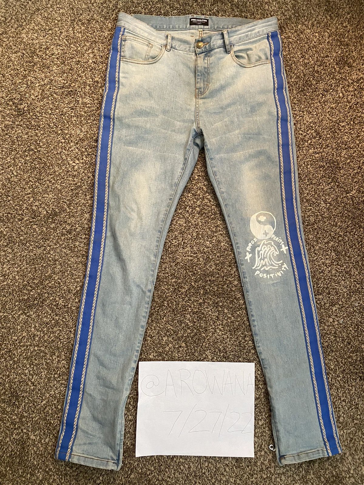 Pink Dolphin Pink Dolphin jeans Grailed