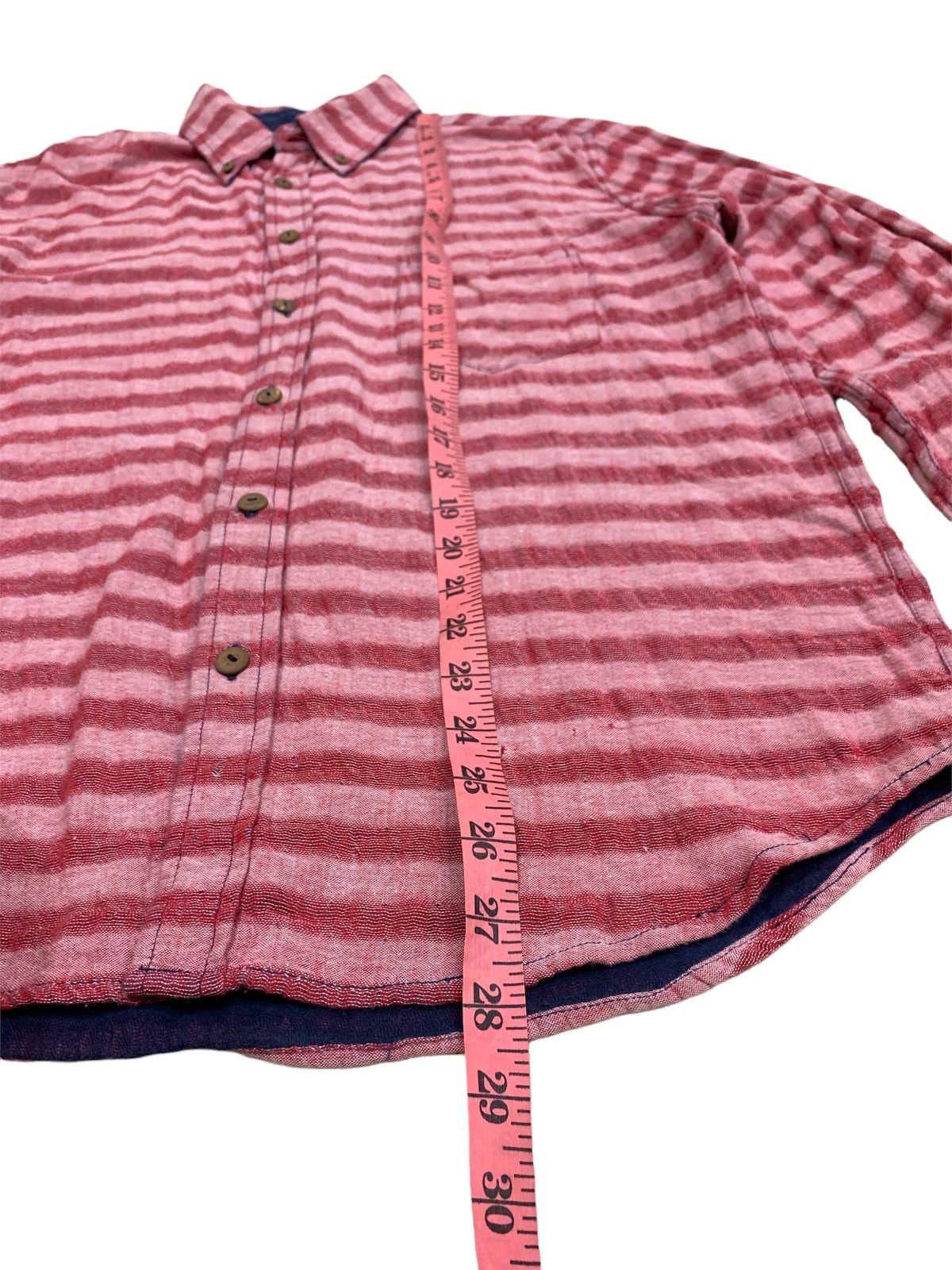 Eternal × Vintage ETERNAL SASHIKO INDIGO JAPAN REVERSIBLE BUTTON UP SHIRT Size US L / EU 52-54 / 3 - 5 Thumbnail