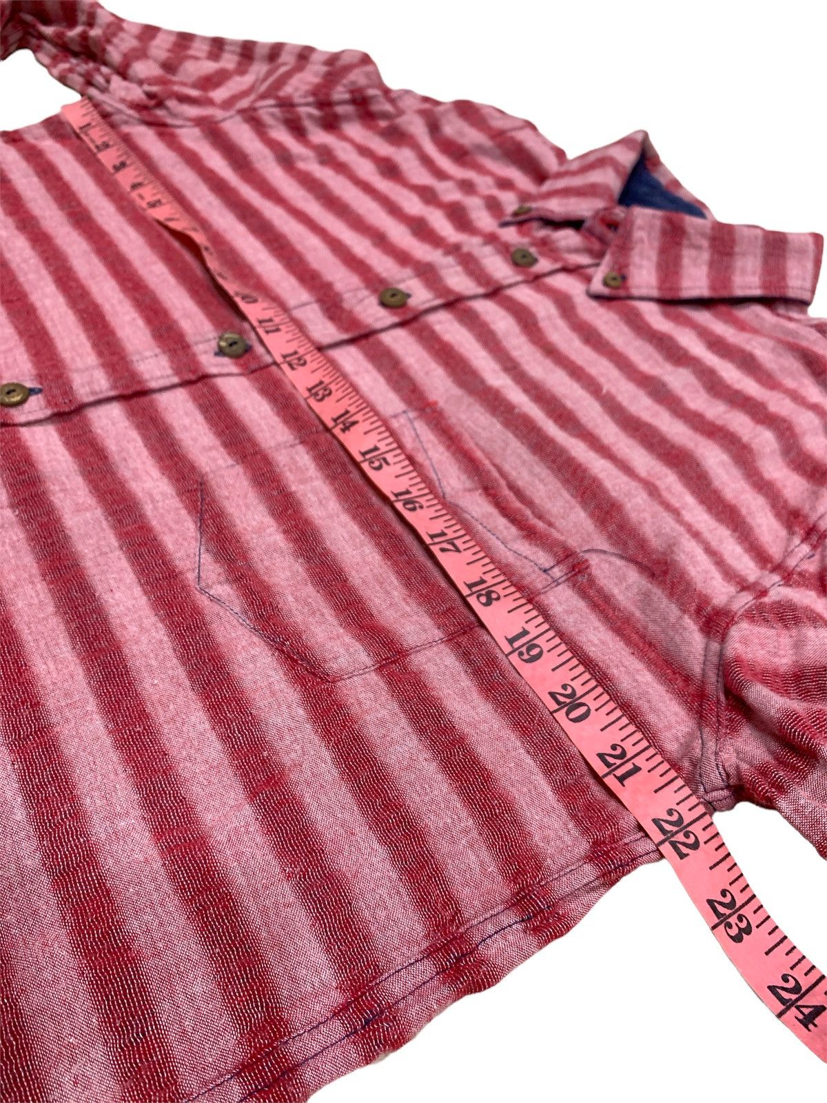 Eternal × Vintage ETERNAL SASHIKO INDIGO JAPAN REVERSIBLE BUTTON UP SHIRT Size US L / EU 52-54 / 3 - 6 Thumbnail