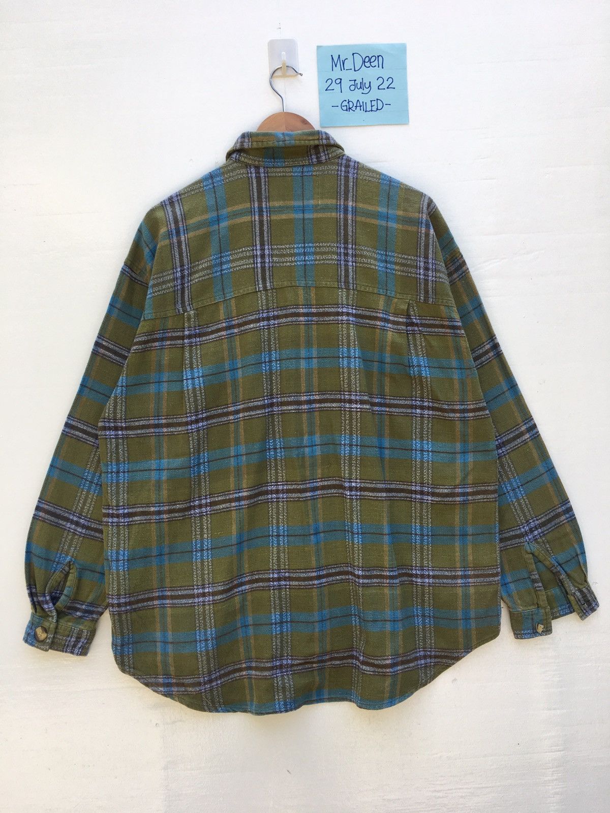 Quiksilver Rare Vintage Quiksilver Flannel Shirt Size US L / EU 52-54 / 3 - 11 Thumbnail