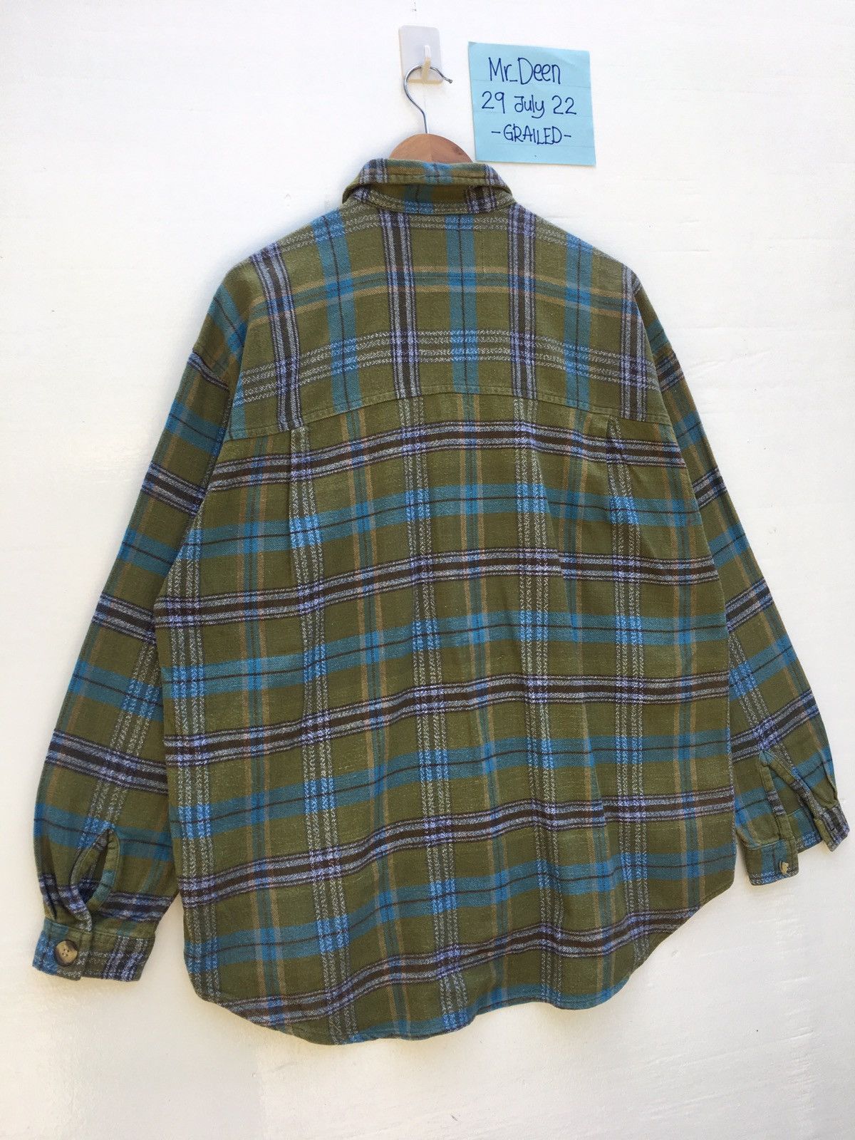 Quiksilver Rare Vintage Quiksilver Flannel Shirt Size US L / EU 52-54 / 3 - 12 Thumbnail