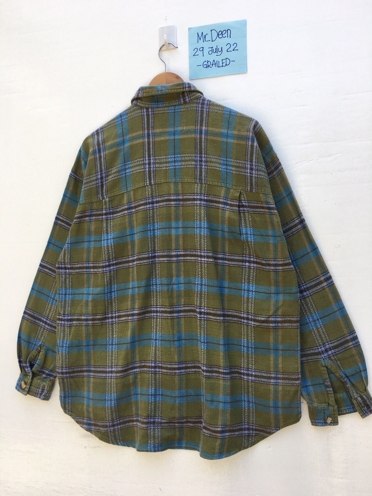 Quiksilver Rare Vintage Quiksilver Flannel Shirt Size US L / EU 52-54 / 3 - 13 Thumbnail