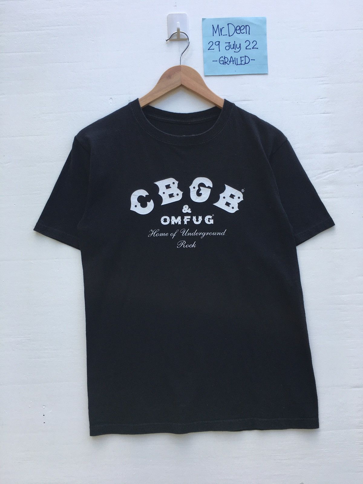 Band Tees Vintage CBGB Omfug Home Of Underground Rock T Shirt Size US S / EU 44-46 / 1 - 2 Thumbnail