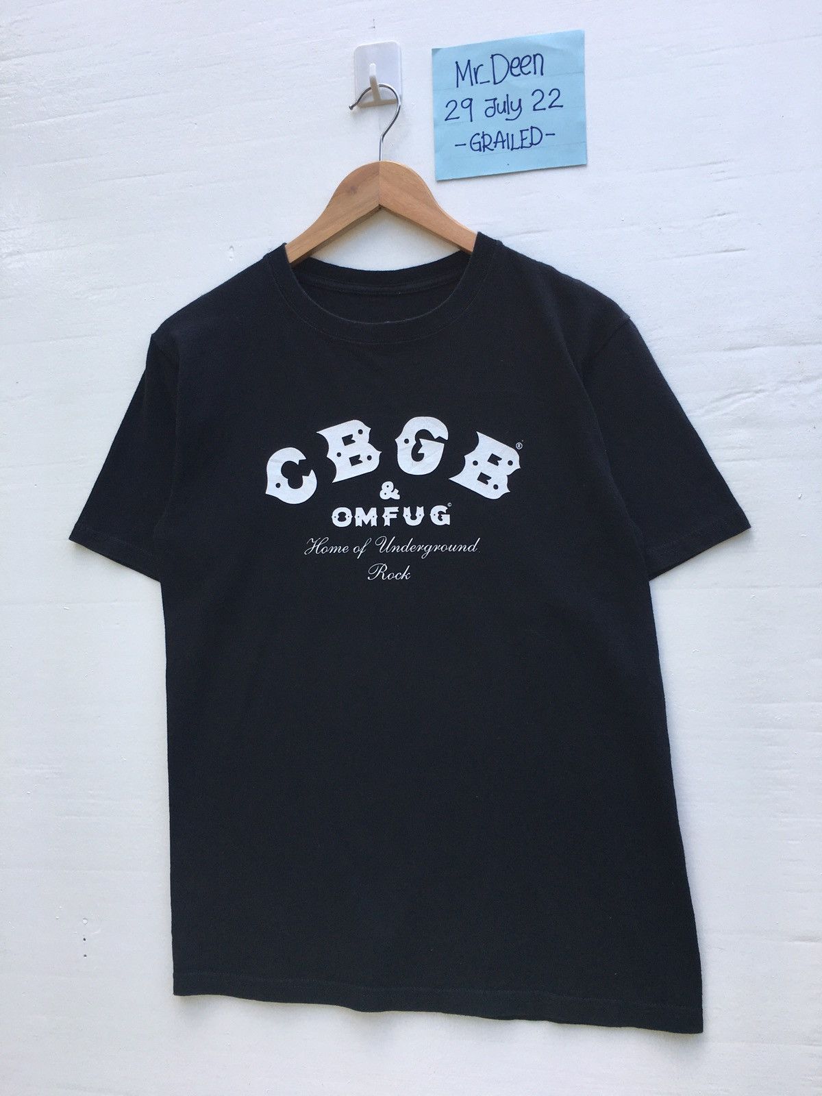 Band Tees Vintage CBGB Omfug Home Of Underground Rock T Shirt Size US S / EU 44-46 / 1 - 4 Thumbnail