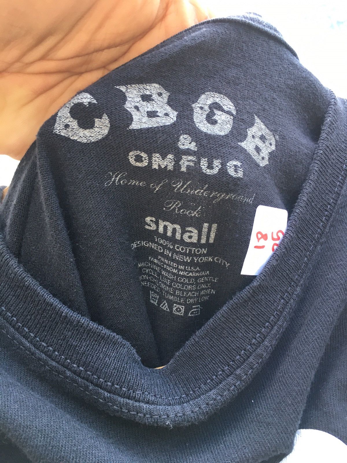 Band Tees Vintage CBGB Omfug Home Of Underground Rock T Shirt Size US S / EU 44-46 / 1 - 7 Thumbnail