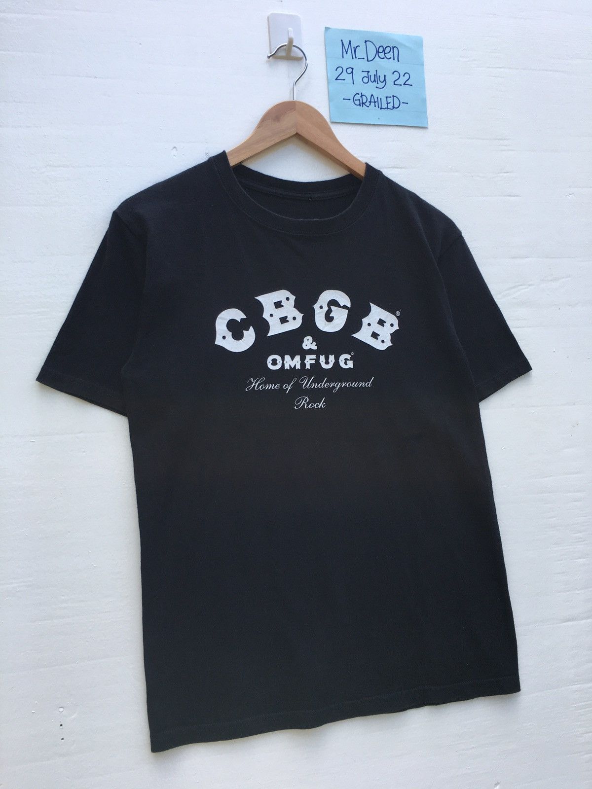 Band Tees Vintage CBGB Omfug Home Of Underground Rock T Shirt Size US S / EU 44-46 / 1 - 3 Thumbnail