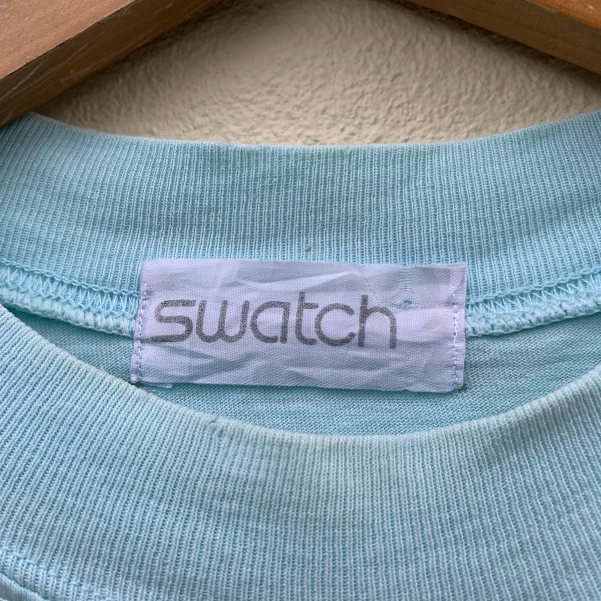 Swatch × Vintage Vintage SWATCH SWISS CHRONO 1991 t-shirt Size US L / EU 52-54 / 3 - 12 Thumbnail